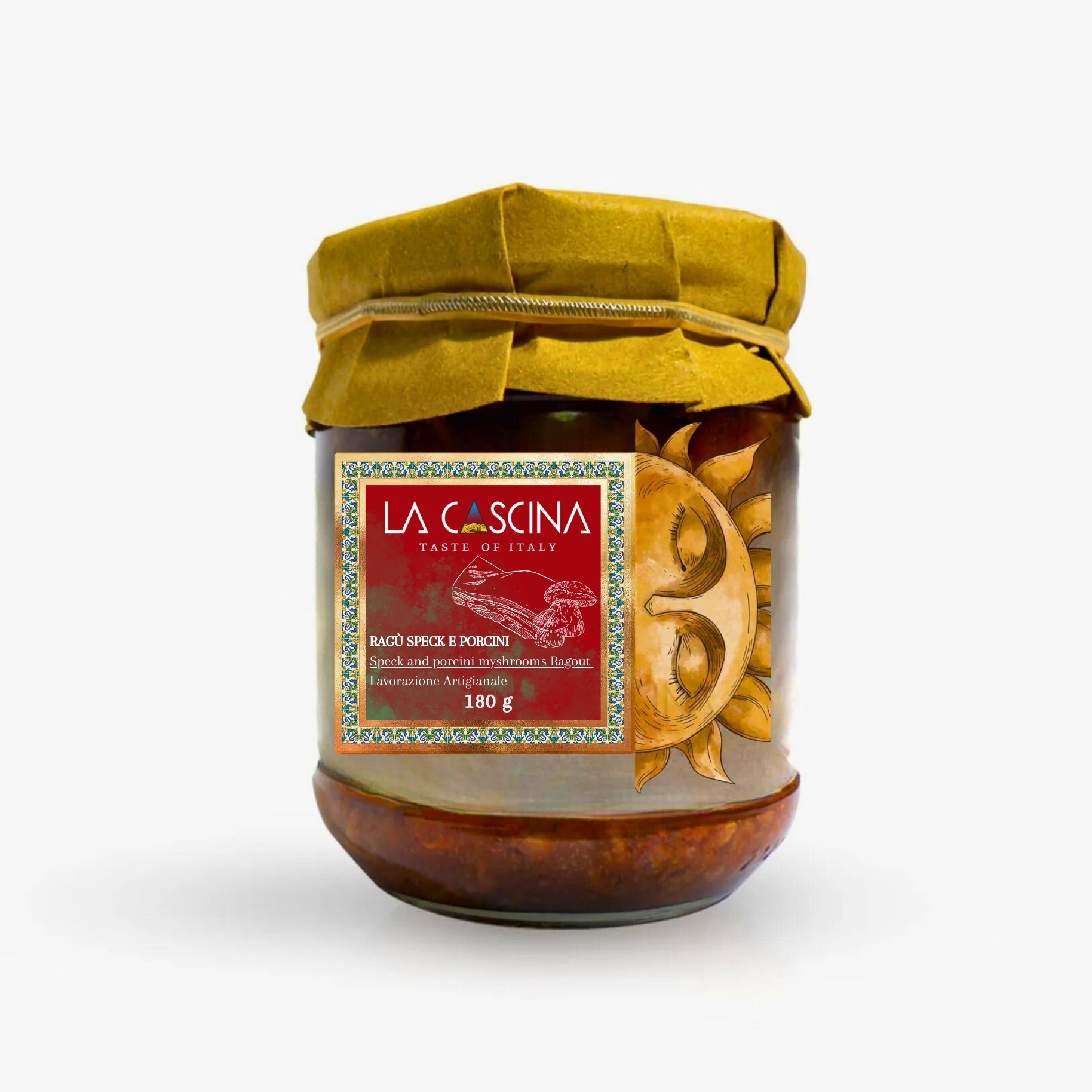 Ragù speck e porcini 180 g